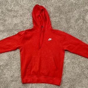 Red Nike Hoodie